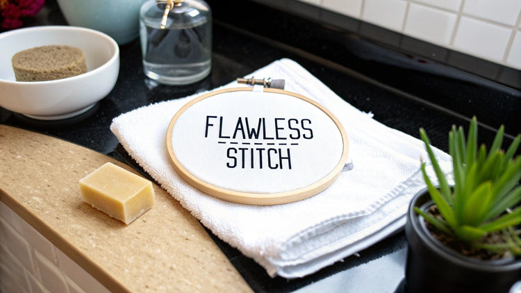 How to Clean a Cross Stitch Project Flawlessly - Cross Stitched