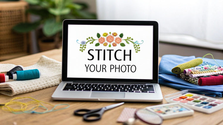 How to Create a Cross Stitch Pattern from Any Image | Easy Guide - Cross Stitched