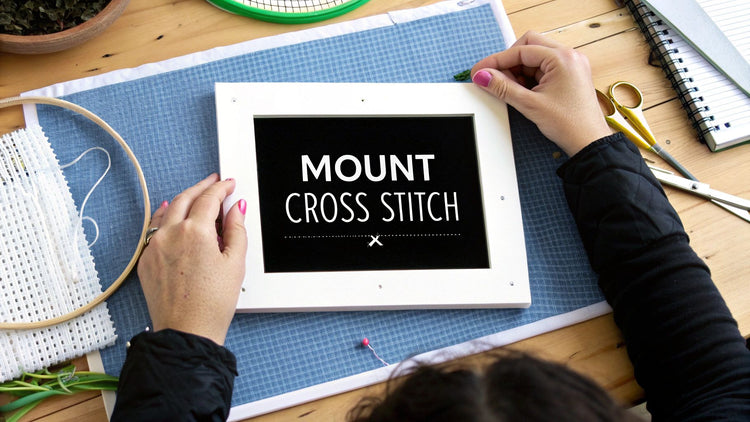 How to Mount Cross Stitch for a Perfect Finish - Cross Stitched