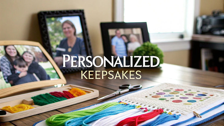 Personalized Gifts for Mom: Memorable Keepsakes She'll Treasure - Cross Stitched