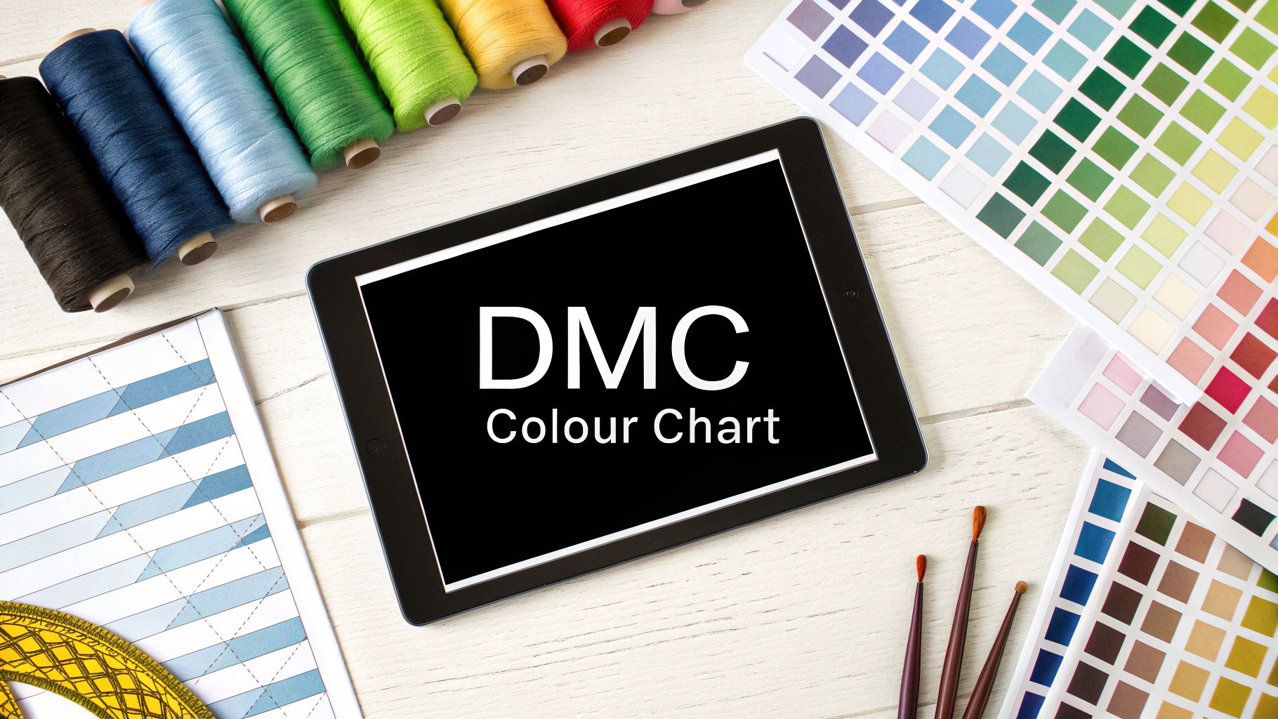 The Ultimate DMC Thread Colour Chart Guide Cross Stitched