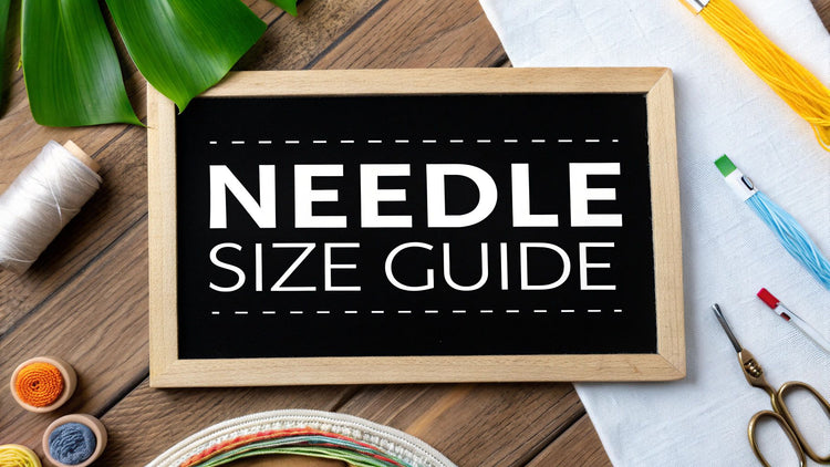 The Ultimate Guide to Cross Stitch Needle Size - Cross Stitched
