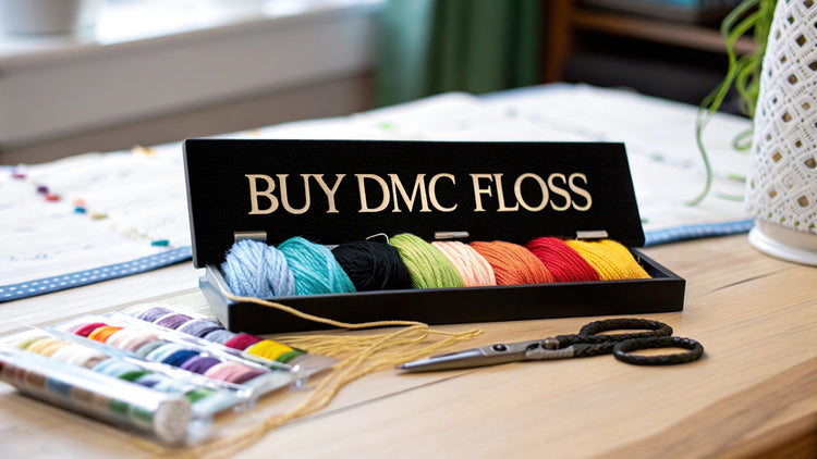 Where to Buy DMC Floss A Stitchers Guide to Finding Authentic Threads - Cross Stitched