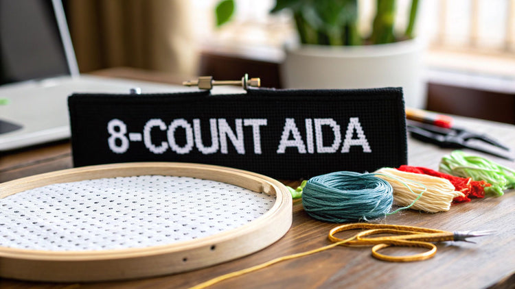 Your Essential Guide to 8 Count Aida Cloth - Cross Stitched