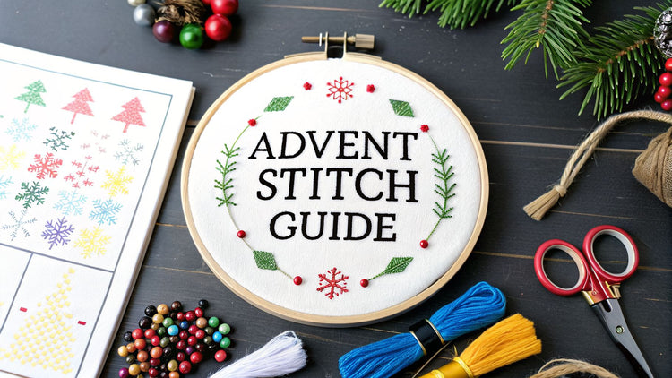 Your Guide to Crafting an Advent Calendar Cross Stitch - Cross Stitched