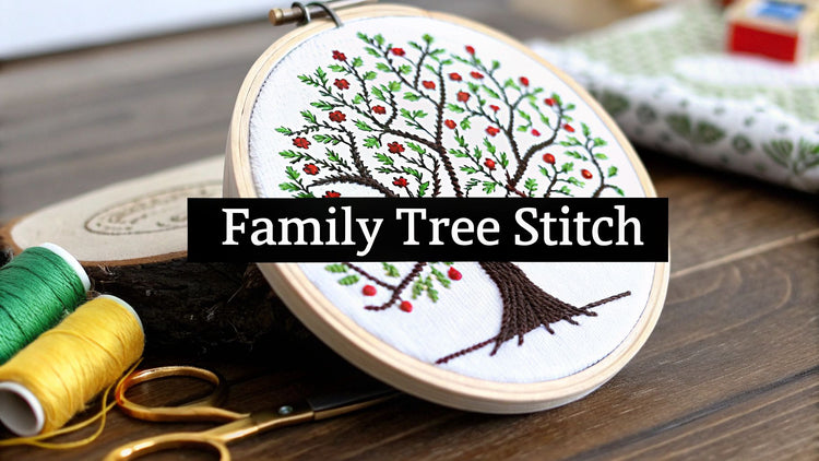 Your Guide to Cross Stitch Family Tree Patterns - Cross Stitched