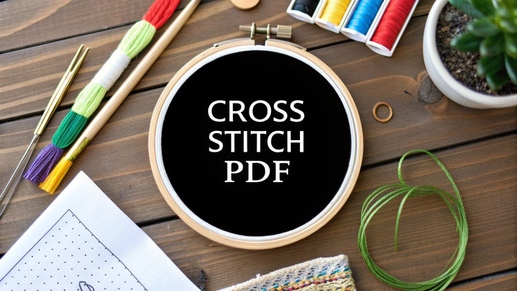 Your Guide to Using Any Cross Stitch Pattern PDF - Cross Stitched