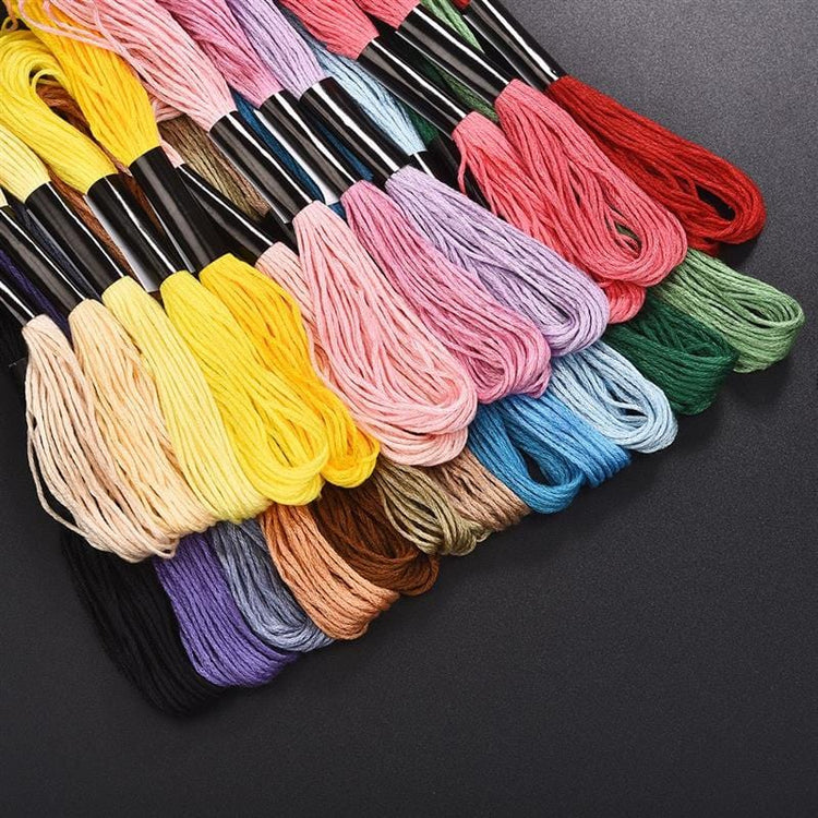 Multicolour Cross Stitch Threads 24/36/50/100pcs