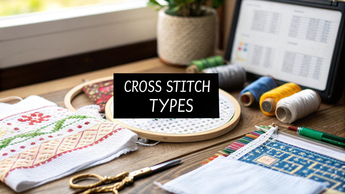 8 Essential Types of Cross Stitch You Need to Know in 2026 - Cross Stitched