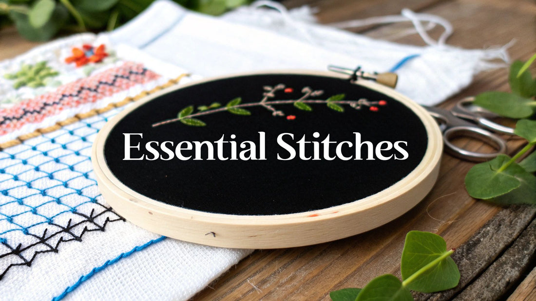 A Complete Guide to Essential Cross Stitch Stitches - Cross Stitched