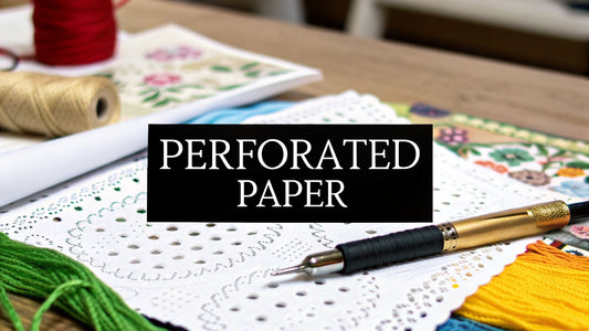 A Complete Guide To Perforated Paper For Counted Cross Stitch - Cross Stitched