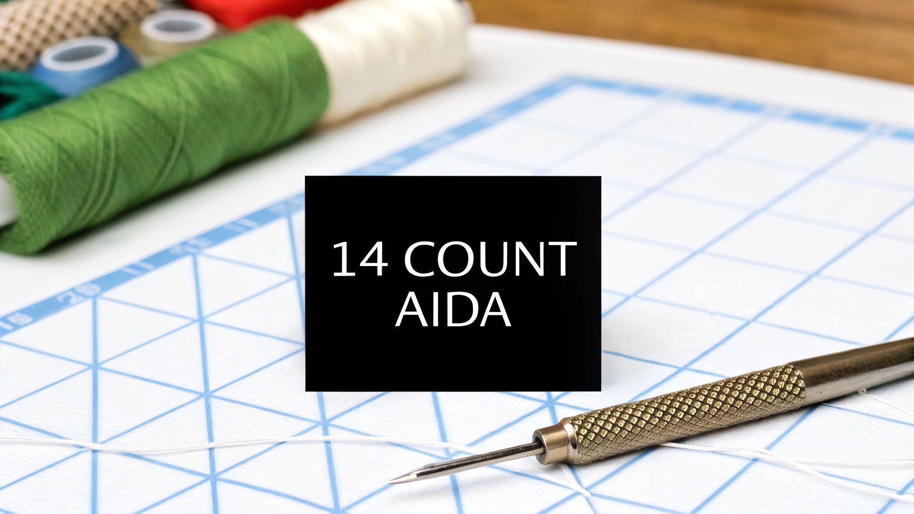 A Stitcher's Guide to 14 Count Aida Fabric – Cross Stitched