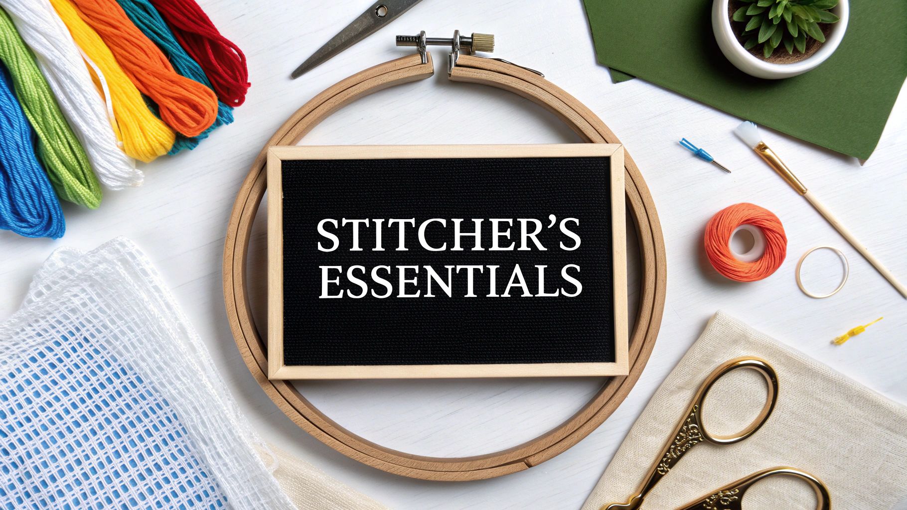 A Stitcher's Guide to accessories for cross stitch – Cross Stitched
