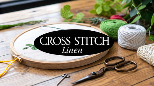 A Stitcher's Guide to Cross Stitch Linen Fabric - Cross Stitched
