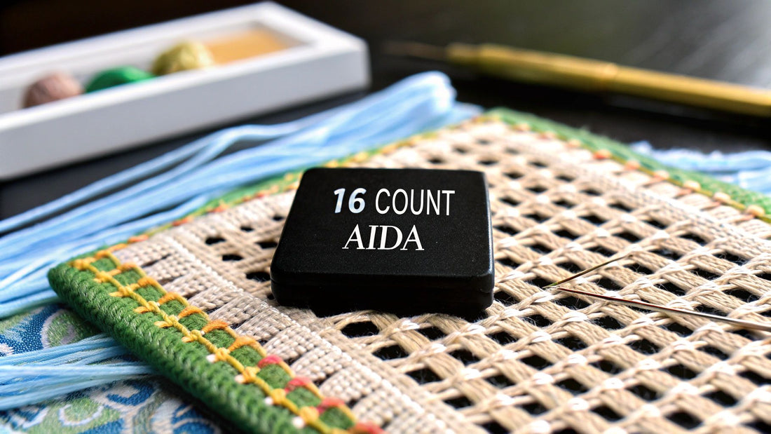 Aida Cloth 16 Count The Ultimate Stitching Guide - Cross Stitched