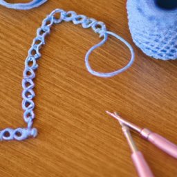Bakers Twine Crochet Bracelet Pattern - A Free Crochet Pattern - Cross Stitched