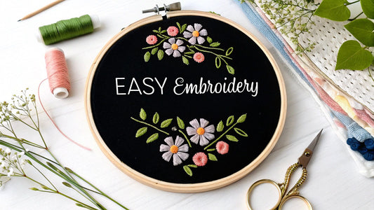 Beginner Embroidery Designs: Easy Projects for Stunning Results - Cross Stitched