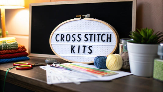 Best Cross Stitch Kits for Beginners Adults - Cross Stitched