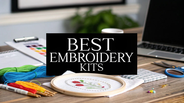 Best Embroidery Kits for Beginners Guide - Cross Stitched