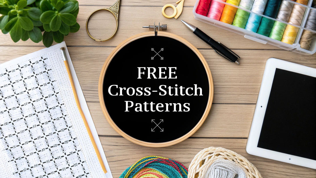 Best Sites for Cross Stitch for Beginners Free Patterns in 2025 - Cross Stitched