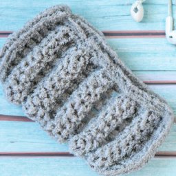 Cabled Ear Warmer Crochet Pattern - A Free Crochet Pattern - Cross Stitched