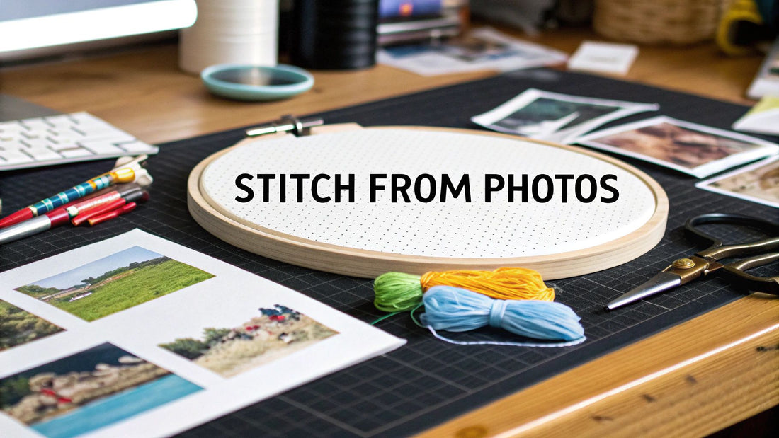 Create Stunning Cross Stitch from Photos | Easy Guide - Cross Stitched