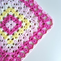 Crochet Blanket Square Pattern - A Free Crochet Pattern - Cross Stitched