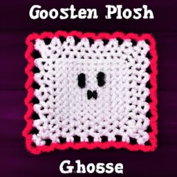 Crochet Ghost C2C Square Pattern - A Free Crochet Pattern - Cross Stitched