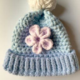 Crochet Puff Stitch Beanie Free Pattern - A Free Crochet Pattern - Cross Stitched