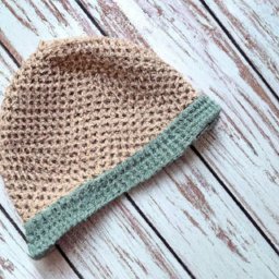 Crochet Puff Stitch Hat Pattern - A Free Crochet Pattern - Cross Stitched