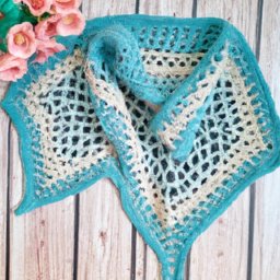 Crochet Shawl With Pockets Free Pattern - A Free Crochet Pattern - Cross Stitched