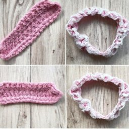 Crochet Velvet Headband Pattern - A Free Crochet Pattern - Cross Stitched