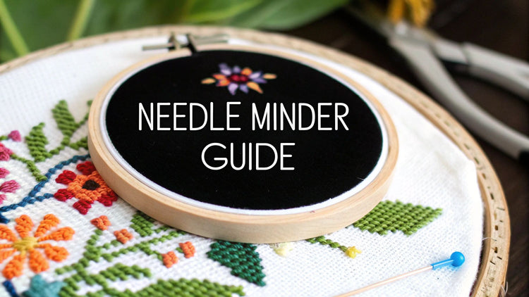 Discover what is a needle minder and how it helps your projects - Cross Stitched