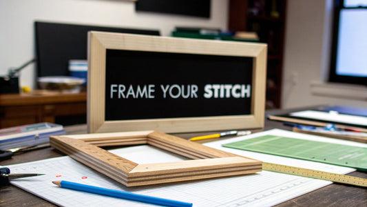 DIY Guide to Framing Cross Stitch Pictures - Cross Stitched