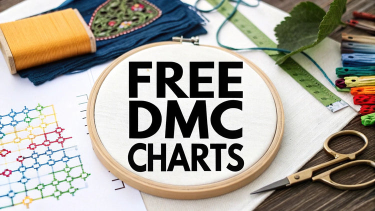 DMC Free Cross Stitch Charts: Top Free Resources - Cross Stitched