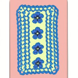 Double Crochet Square Pattern - A Free Crochet Pattern - Cross Stitched