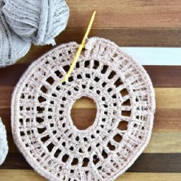Easy Crochet Dishcloth Pattern - A Free Crochet Pattern - Cross Stitched