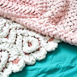 Emily Chunky Crochet Blanket Pattern - A Free Crochet Pattern - Cross Stitched