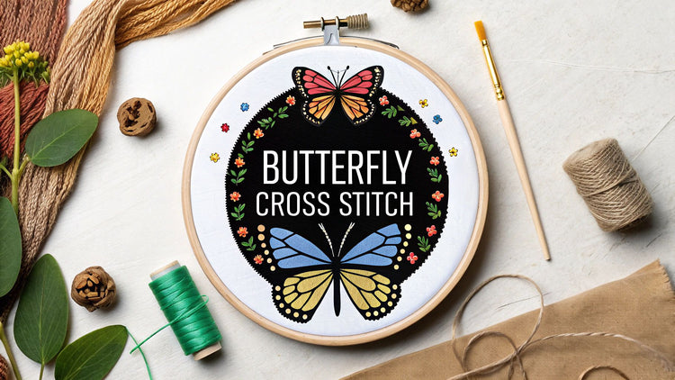 Explore butterfly cross stitch patterns: Easy projects for all levels - Cross Stitched