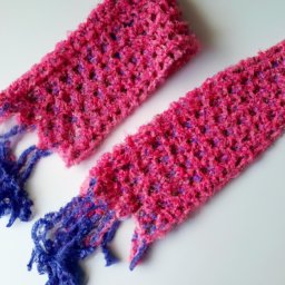 Extra Long Summer Crochet Scarf Pattern - A Free Crochet Pattern - Cross Stitched