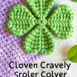 Four Leaf Clover Crochet Pattern - A Free Crochet Pattern - Cross Stitched