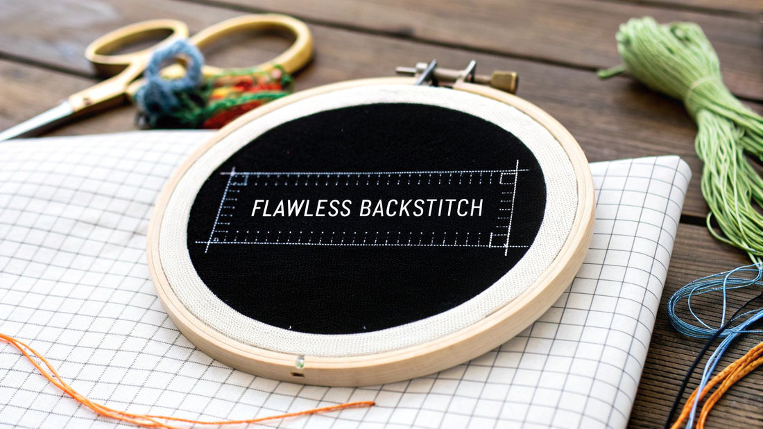 How to Backstitch Cross Stitch Flawlessly - Cross Stitched