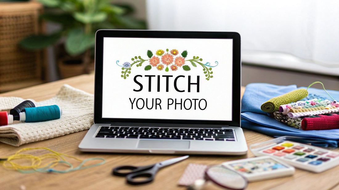 How to Create a Cross Stitch Pattern from Any Image | Easy Guide - Cross Stitched