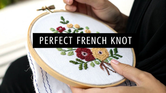 How to Do a Cross Stitch French Knot Perfectly - Cross Stitched