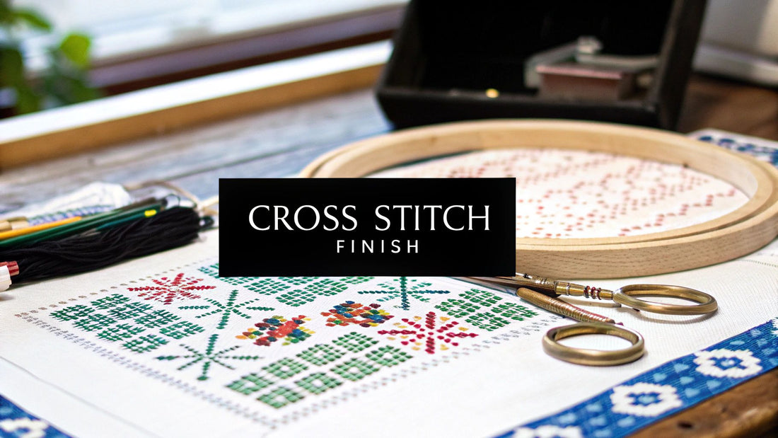 How to Flawlessly Finish Cross Stitch Projects - Cross Stitched
