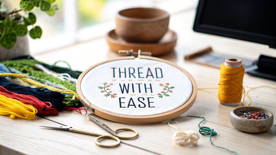 How to Thread a Cross Stitch Needle Without the Frustration - Cross Stitched