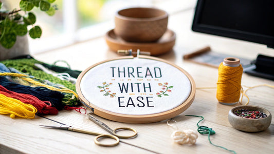 How to Thread a Cross Stitch Needle Without the Frustration - Cross Stitched