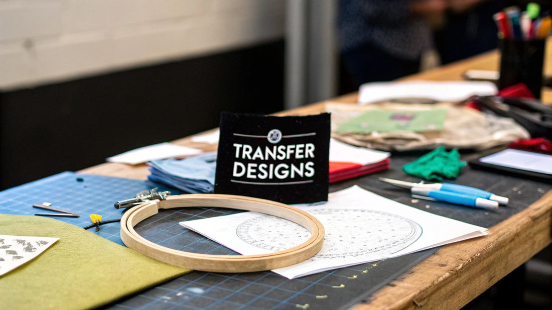How to Transfer Designs Onto Fabric: Easy Crafter's Guide - Cross Stitched