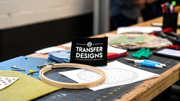 How to Transfer Designs Onto Fabric: Easy Crafter's Guide - Cross Stitched
