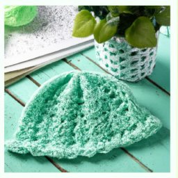 Leigh Crochet Hat Pattern - A Free Crochet Pattern - Cross Stitched